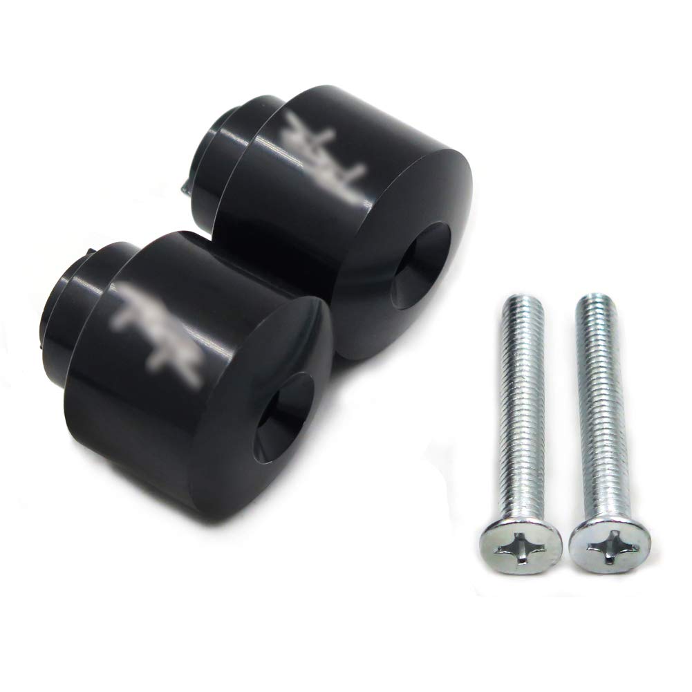 estremità Manubrio di Ricambio Compatibili con Honda CBR 250 600 900 929 954RR 1100 RR CBR1100Xx Rc51 Nero