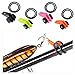 Produktbild Generic Mix Farbe: Hot besten Preis 5 Sets/15 Stück Fliegenrute einfach Keeper Halter Angel Haken Keeper Kunststoff schwarz orange