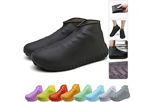 Waterproof Rain Boot Shoe Cover- Silicone Shoes Covers, Shoe Covers, Rain Boots...