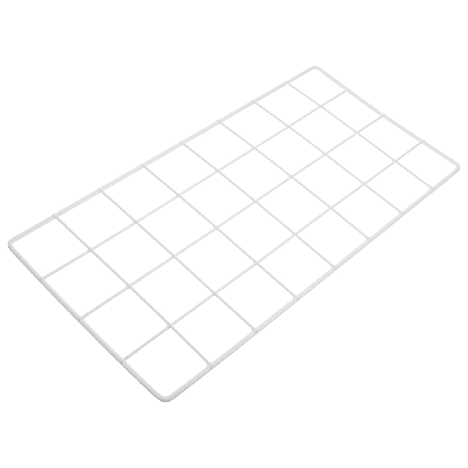 MUSISALY Metal Grid Wall Decor DIY Photo Frame Storage Rack 40x20cm Wall Hanging Decor Iron Hanging Net