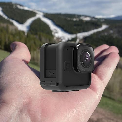 Miniatura 3 de Funda protectora para cámara ABS a prueba de golpes Accesorios con soporte base Protector de carcasa de cámara para GoPro Hero 11 Negro Mini