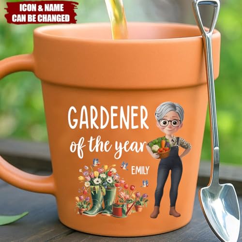 Taza de Cerámica Personalizada Diseño Terracota 11oz miniatura 4