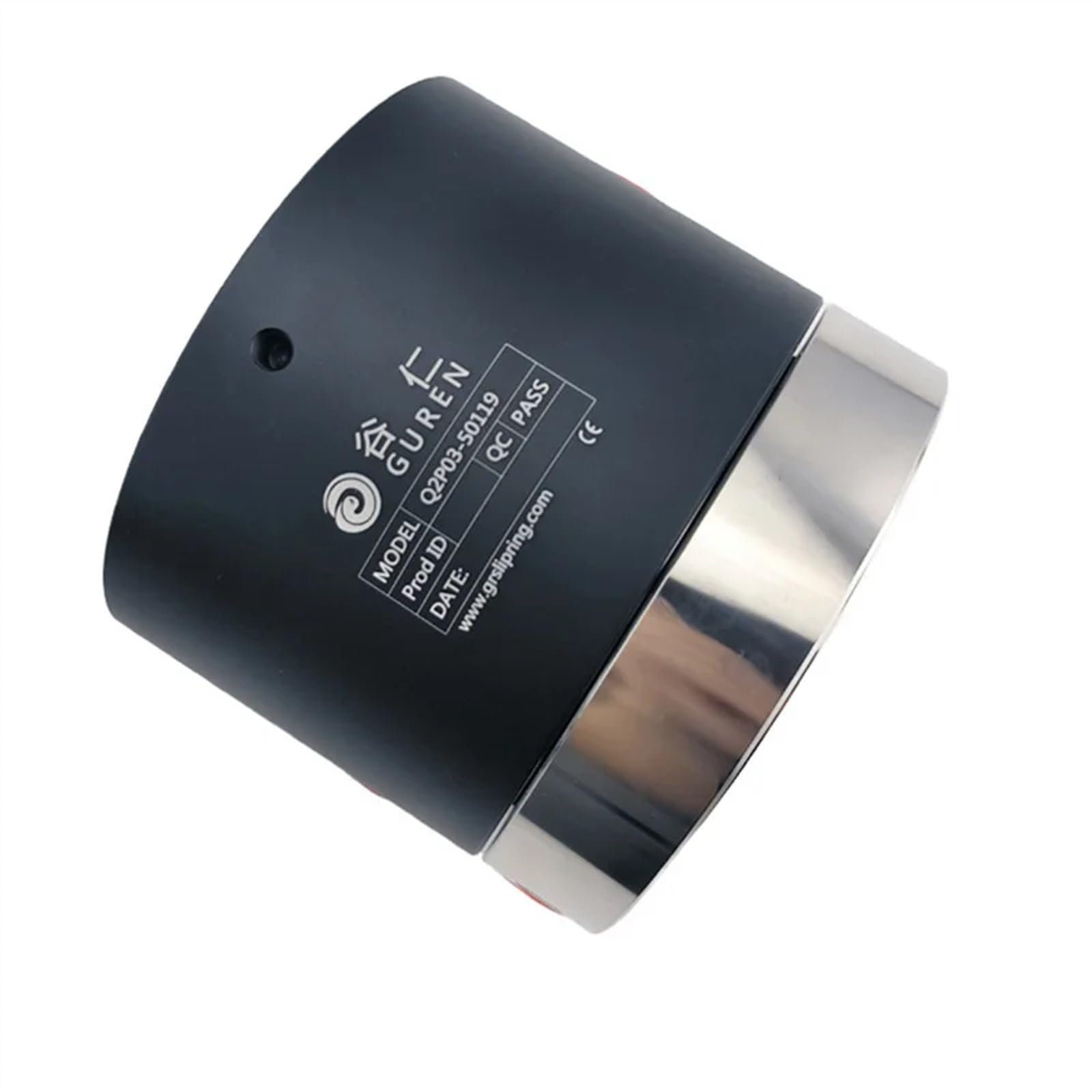 Joint rotatif pneumatique à grande vitesse à sortie d'extrémité Joint pneumatique multivoies à bague collectrice à 360 degrés