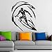 Produktbild Wandaufkleber WandtattoosWandaufkleber Vinyl-Aufkleber Surfen Extremes Wassersport Wave Leisure Decor Decals 48 * 57Cm