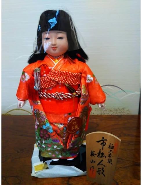 ビスクドール 市松人形 創作人形 新品 市松人形 創作人形 サーニット