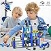 HOGOKIDS City Police Station Building Toys with LED Light - 734pcs Police Building Block Sets with Helicopter Police Motorcycle Vehicle Armored Car, Gift for Kids Boys Girls Age 8-12+