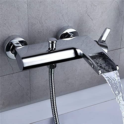 Robinet de baignoire cascade à poignée unique pour éliminer les fuites d'eau - 6