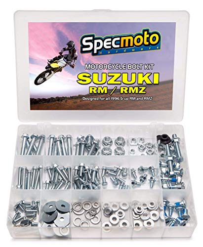 Specmoto Hardware Suzuki Bolt Kit: RM/RMZ Model Series Dirt Bike (1996-present)