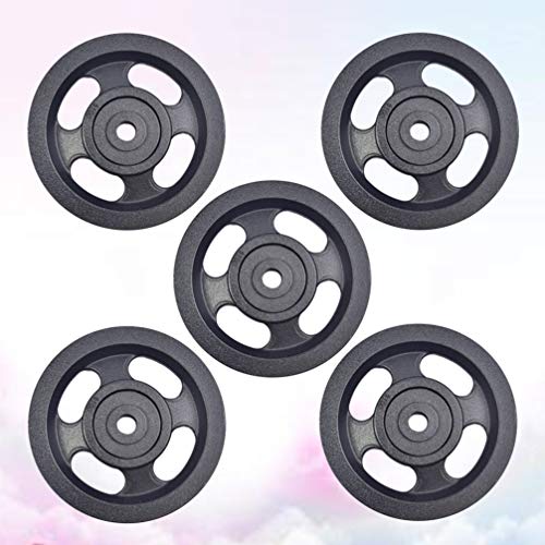 CLISPEED 5 Pcs Rolamento Polia Roda Cabo Equipamento de GinÃ¡stica Parte Cabo GinÃ¡sio Fitness MÃ¡qu