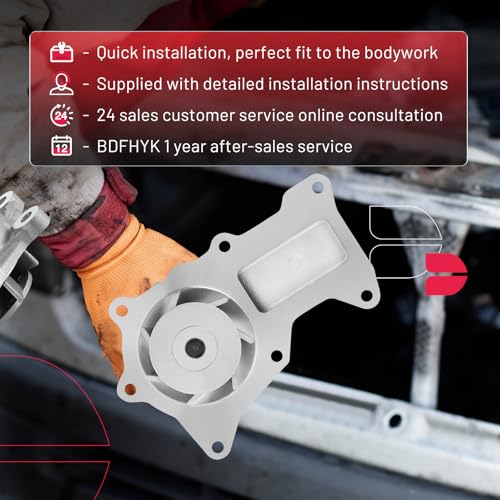 BDFHYK AW6189 Automotive Water Pump Kit for 3.8L V6 Engine Compatible with Jeep Wrangler 2007 2008 2009 2010 2011 by BDFHYK - Image 7