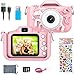 Macchina Fotografica Bambini, ERAY Fotocamera Bambini 20MP/ 1080P HD, Schermo IPS da 2 Pollici/Scheda TF da 32GB/ Zoom 8X/ Spegnimento Automatico/Modalità Multiple, Un buon regalo per 3-10 anni