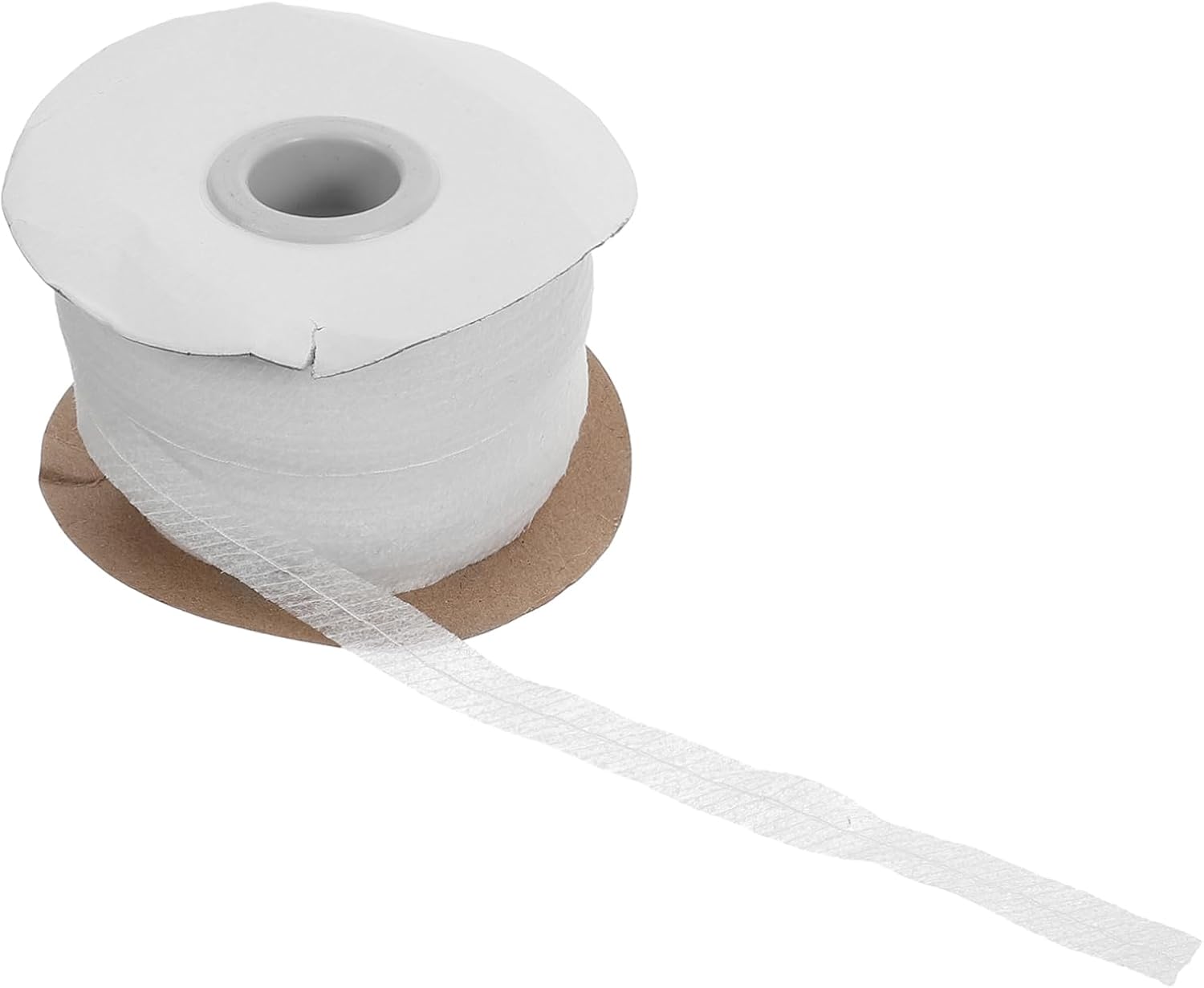 ULDIGI 4rolls Fusible Non-Woven Interfacing Strip for Clothing Roll for Sewing Linings for Craft Projects and Home Decor Lightweight and Easy to Use