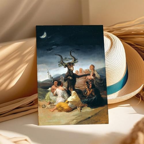 Witches of Sabbath Goya poster sur toile idée cadeau esthétique