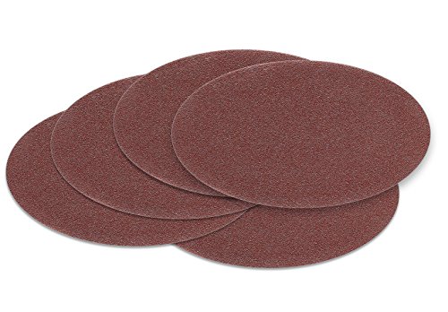 150 mm red Exzenter Schleifscheiben Sortiment SET 5 Scheiben P240 P220 P180 P150 P120, ohne Loch Klett Schleifpapier