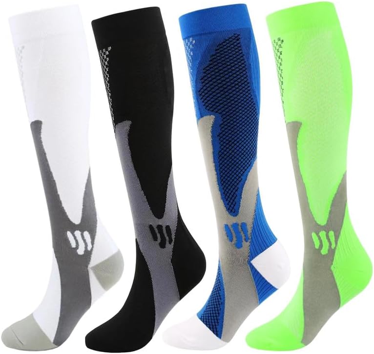 Compression Socks 4 Paris for Women & Men 20-30mmhg Knee High Circulation Support (S/M, L/XL, XL/XXL)… Compression Socks 4 Paris for Women & Men 20-30mmhg Knee High Circulation Support (S/M, L/XL, XL/XXL)…