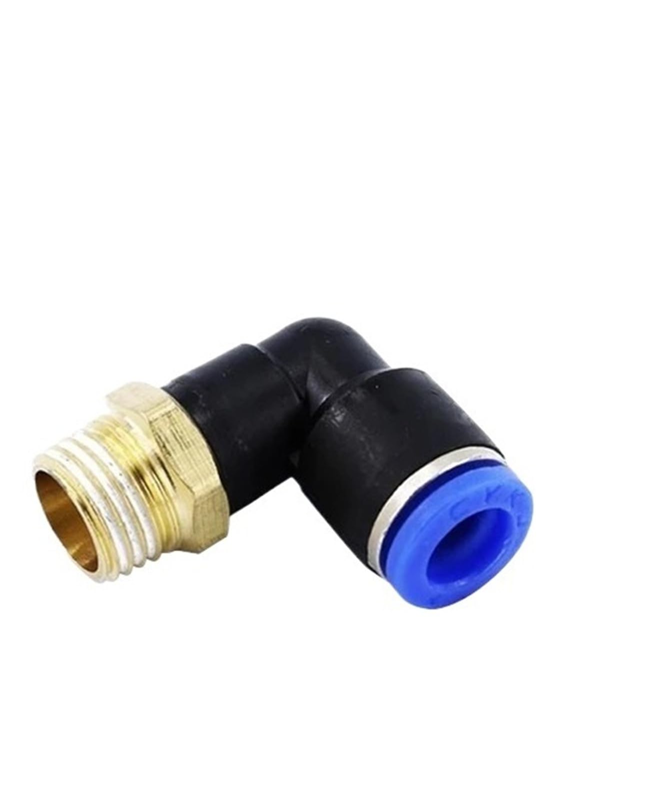 PL Elbow Pneumatic Air Connector 1/8 "1/4" 3/8 "1/2" Tube Fitting Push in Mount OD 4 6 8 10 12mm100Pcs(PL10-04)