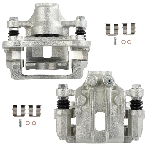 Image of SCITOO 19B6390A 19B6391A Rear Left & Right Disc Brake Calipers Assembly w /Bracket For Hyundai For Sonata 2015-2019,For Kia For Optima 2016-2020