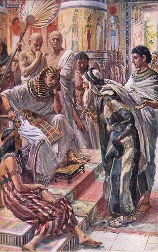 Art tableau Jacob devant Pharaon pour une décoration murale élégante de salon