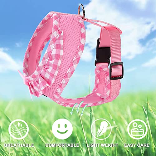Superbuddy Upgraded No Pull & No Choke Dog Harness, Super Soft Mesh Breathable Pet Vest Harnesses, Lightweight Adjustable Vest Harness For Puppies Small Dogs Comfort Fit #TOP2