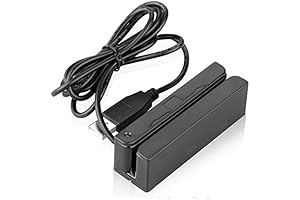 2xhome POSMATE USB Mini Credit Card Magnetic Stripe Reader