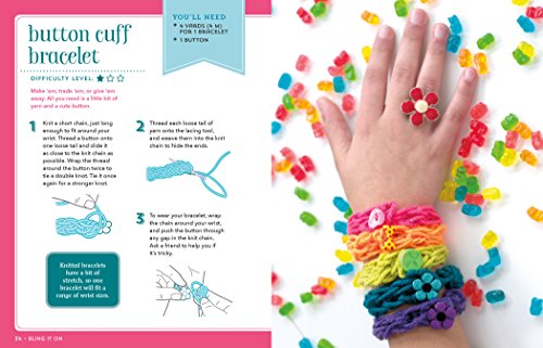 Finger Knitting 0545858453 Book Cover