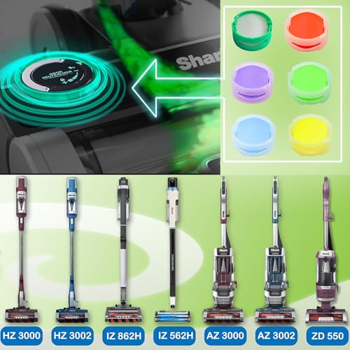 Image of Odor-Neutralizer Replacement Cartridges Compatible with Shark ZU102 LA702 AZ3002 AZ4002 AZ3000 HZ3000 HZ3002 IZ862H IZ562H ZD550 Stratos Upright Vacuum, Air Purifiers & Robot Vacuums