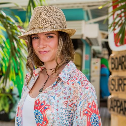 Sombrero Trilby Fedora Waverly para Mujer, Talla M miniatura 2