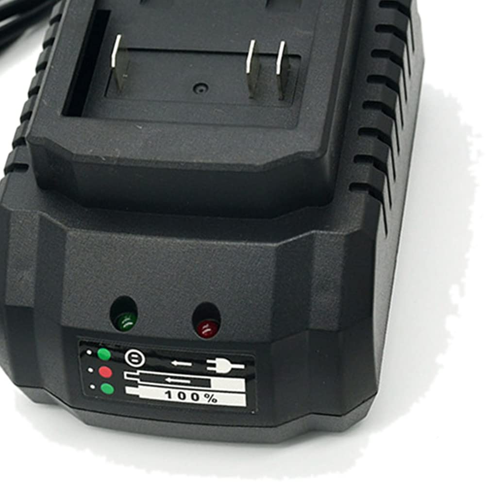 Caricatore per batteria al litio 18 V 21 V applicare al trapano fili Smerigliatrice angolare Soffiatore elettrico Utensili elettrici Spina UE
