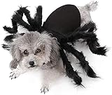 ※Costume Disfraz de Cosplay para mascotas: forma de araña, haz que tu mascota sea genial. Halloween, reúne a una mascota, aumenta el ambiente festivo.