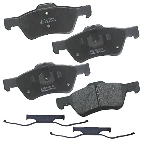 Image of Bendix Premium SBC1047A Ceramic Front Brake Pads for Ford Escape 2012-2006, Mercury Mariner 2009-2006