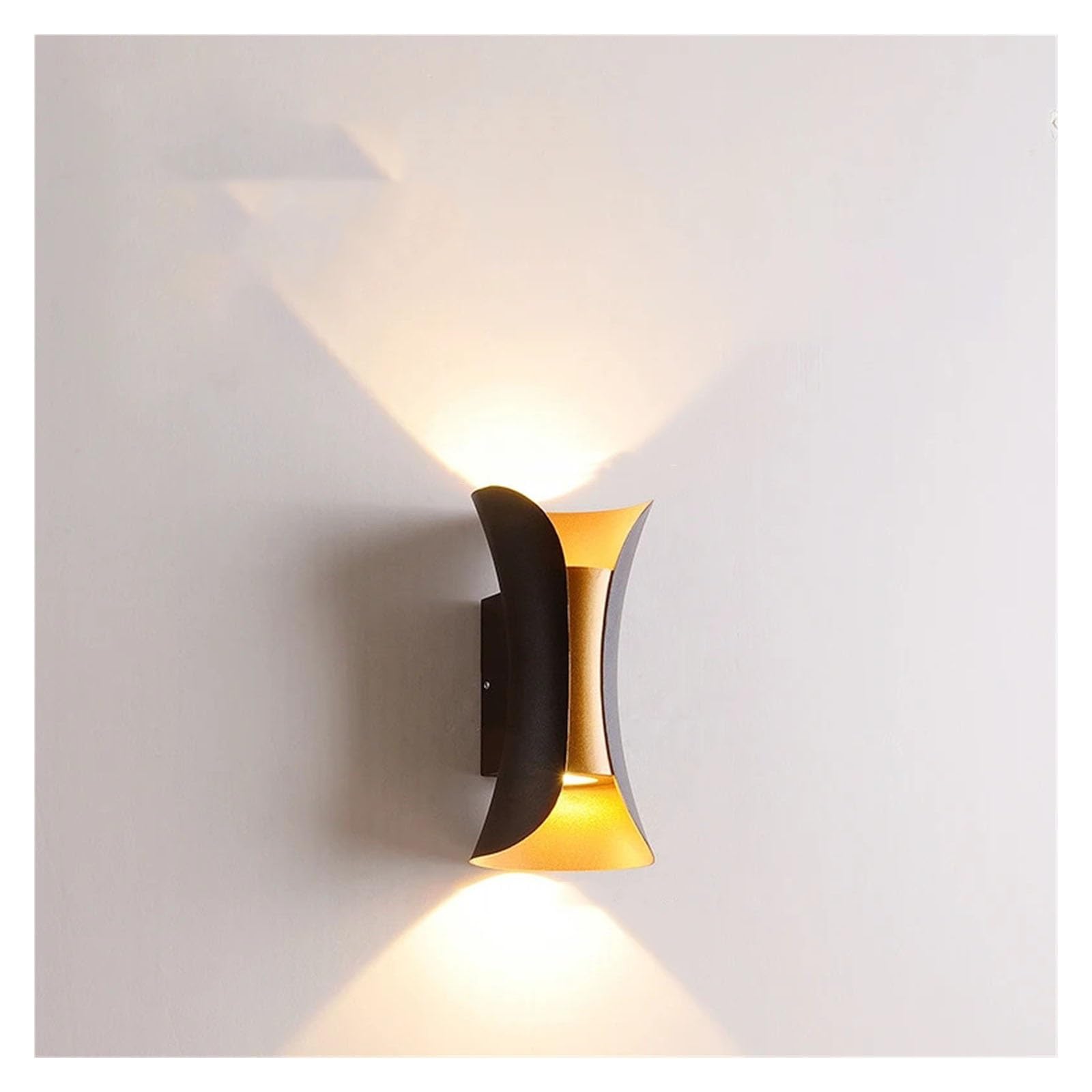 KUNYOS Wall Lamp Outdoor Sconce Balcony Porch Light Garden Aisle Decor Lighting Indoor Bedside Aluminium AC110V 220V(1002)