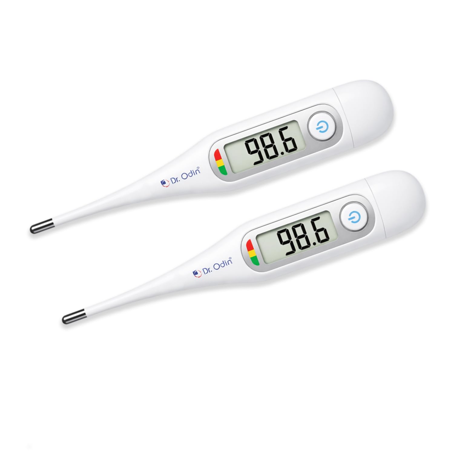 Dr. Odin Digital Thermometer for Fever, Mobile App Supported, 3-Colour Fever Indicator, Dual Scale °C/°F, Memory Recall, for Oral, Armpit & Rectal Use (Pack of 2), ODT201BT-image-43