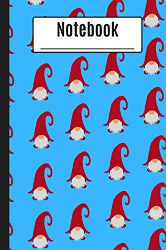 Adorable Gnome Notebook: Perfect Gift Idea ~ Quality Blank Lined Notebook/Journal/Composition Book For Writing (6x9)