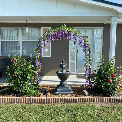 Arche de jardin en treillis pour soutenir vos végétaux sans risque de chute