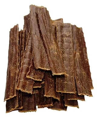 Bounce and Bella Natural Dog Chews – 100% Pure Beef Air-Dried Treats – Just One Ingredient - Deliciously Healthy Crunchy Dog Chew for your Dog or Puppy (Beef, 1 Pack (100g))