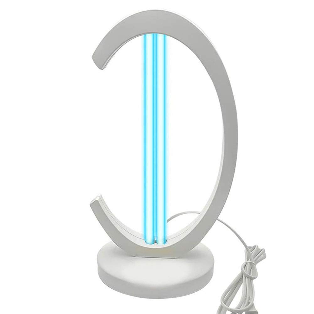 Lámpara de esterilización ultravioleta de 38 vatios, luz de desinfección UV Lámpara de germicida de ozono UVC Luz de esterilización portátil para el hogar