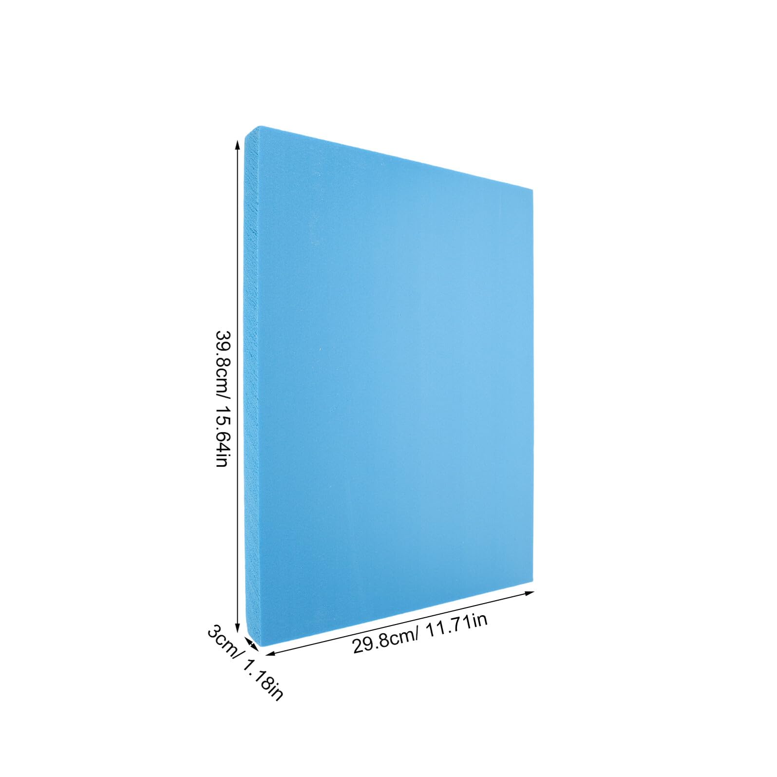 SUPVOX Láminas de Espuma de Alta Densidad para Manualidades 30X40X3 CM 3 Unidades Base para Dioramas Modelado DIY Bloques para Maquetas y Composiciones Decorativas