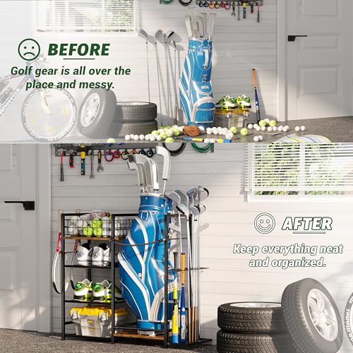 Jsskeeim Golf Bag Holder for 1 Bag