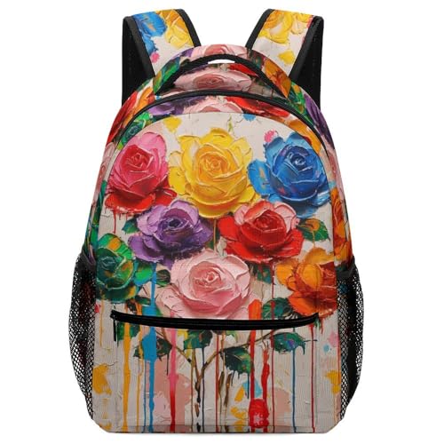 Sac école Belle rose grand compartiment pour ados et enfants