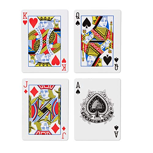 Relaxdays Pokerset, 200 Chips, Spielmatte, 2 Kartendecks, Dealerbutton, Blindbuttons, Casino-Feeling, Profi Pokerspiel, 9 x 24 x 15 cm