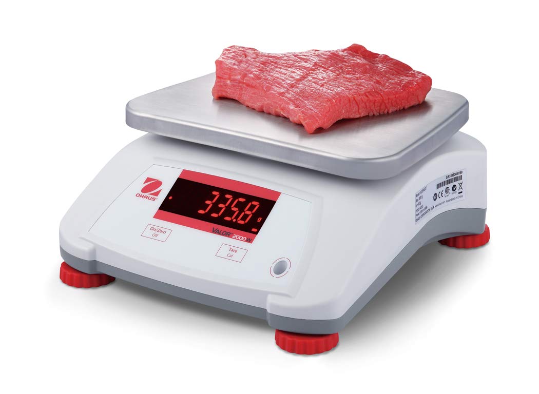 Ohaus V22PWE1501T Valor 2000 PW Compact Bench Scale 1, 500g x 0.2g