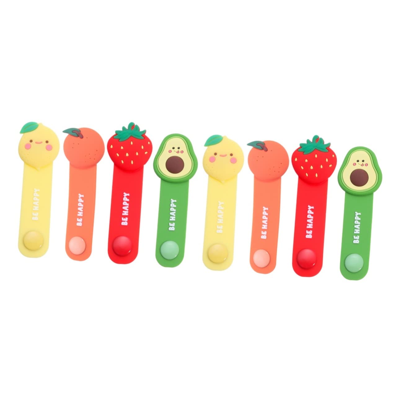 Hemobllo 8 Pcs Silicone Cable Winder Cable Organizer Celephone Wrapping Paper Cable Wire Wrappers Cellphone Cable Cord Organizer Reusable Wire Ties Rubber Headphone Silica Gel Rope Cute