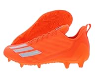 Adizero Cleats Mens Shoes Size 11.5, Color: Team Solar Orange/Silver Metallic/Core Black