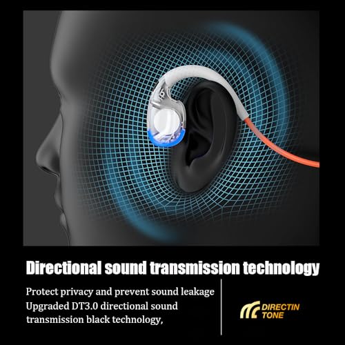Auriculares deportivos inalámbricos MOCANIO IPX7 naranja miniatura 6