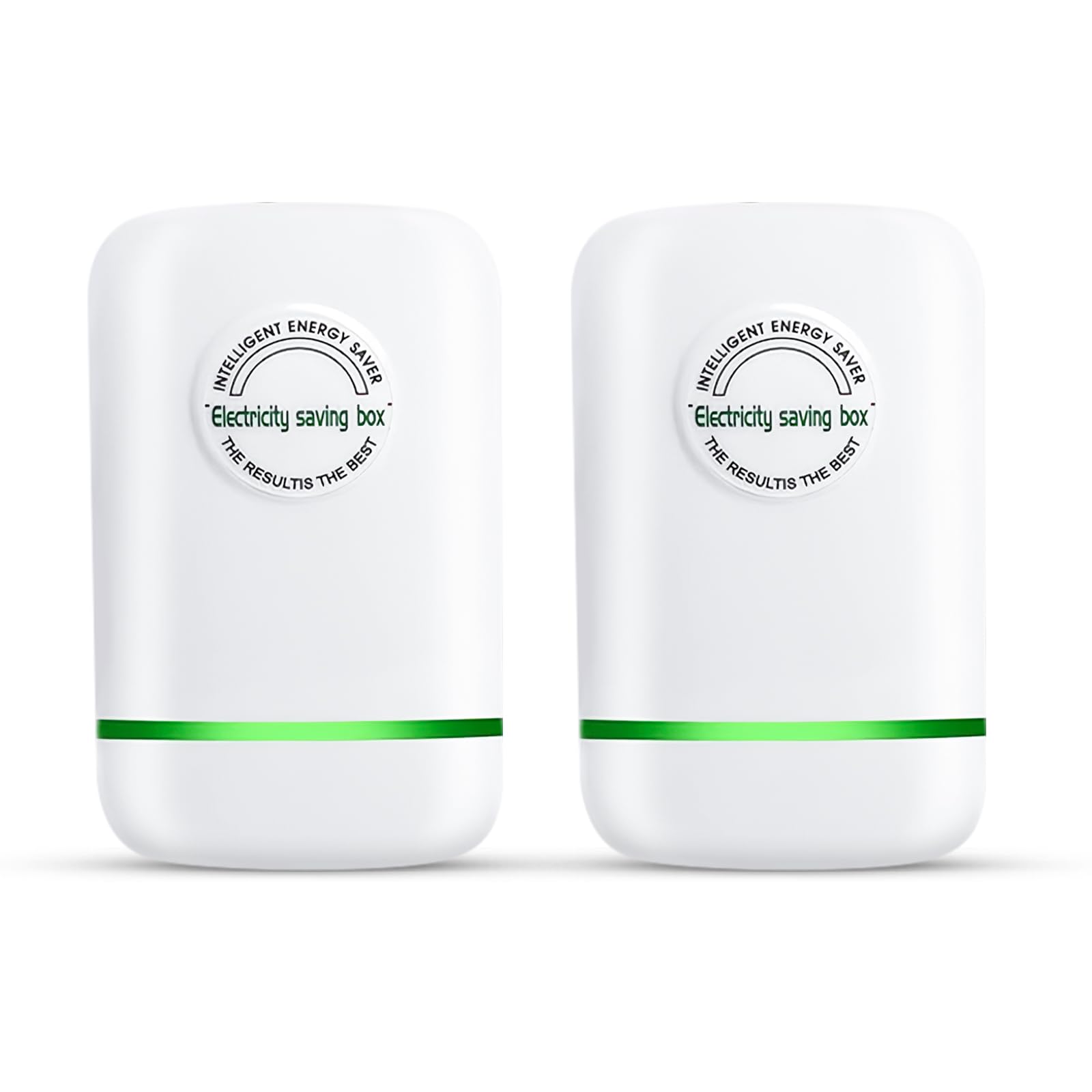 Energy Saver,Power Save Device,Stop Watt Power Saver Box, Energy Saving Device with Surge Protection, Home & Business Stopwatt Energy Electricity Saving Device US Plug 90v-250v 30kw (2 Pack)