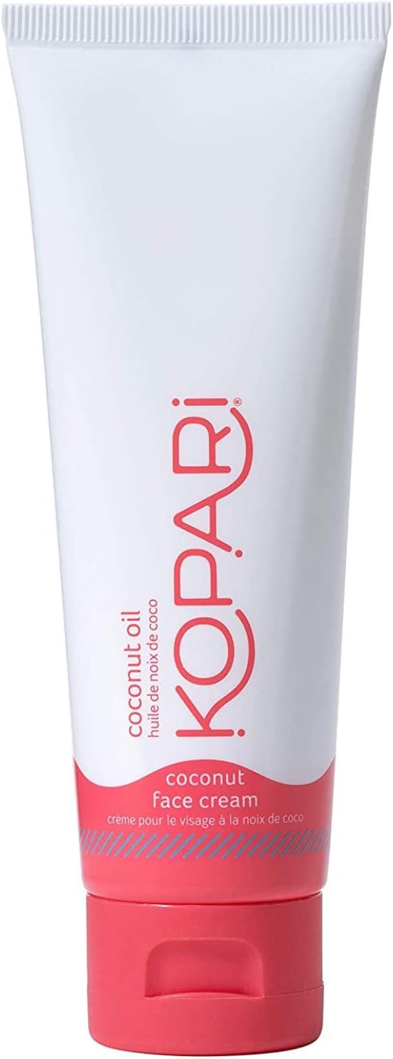 Coconut Face Cream - Lightweight Face Lotion and Daily Face Moisturizer Rich in High Concentrations of Vitamins, Minerals and Antioxidants With 100% Organic Coconut Oil, Non GMO 2.5 Oz