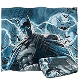 LOGOVISION Batman Silky Touch Kuscheldecke, superweich, 152 x 127 cm