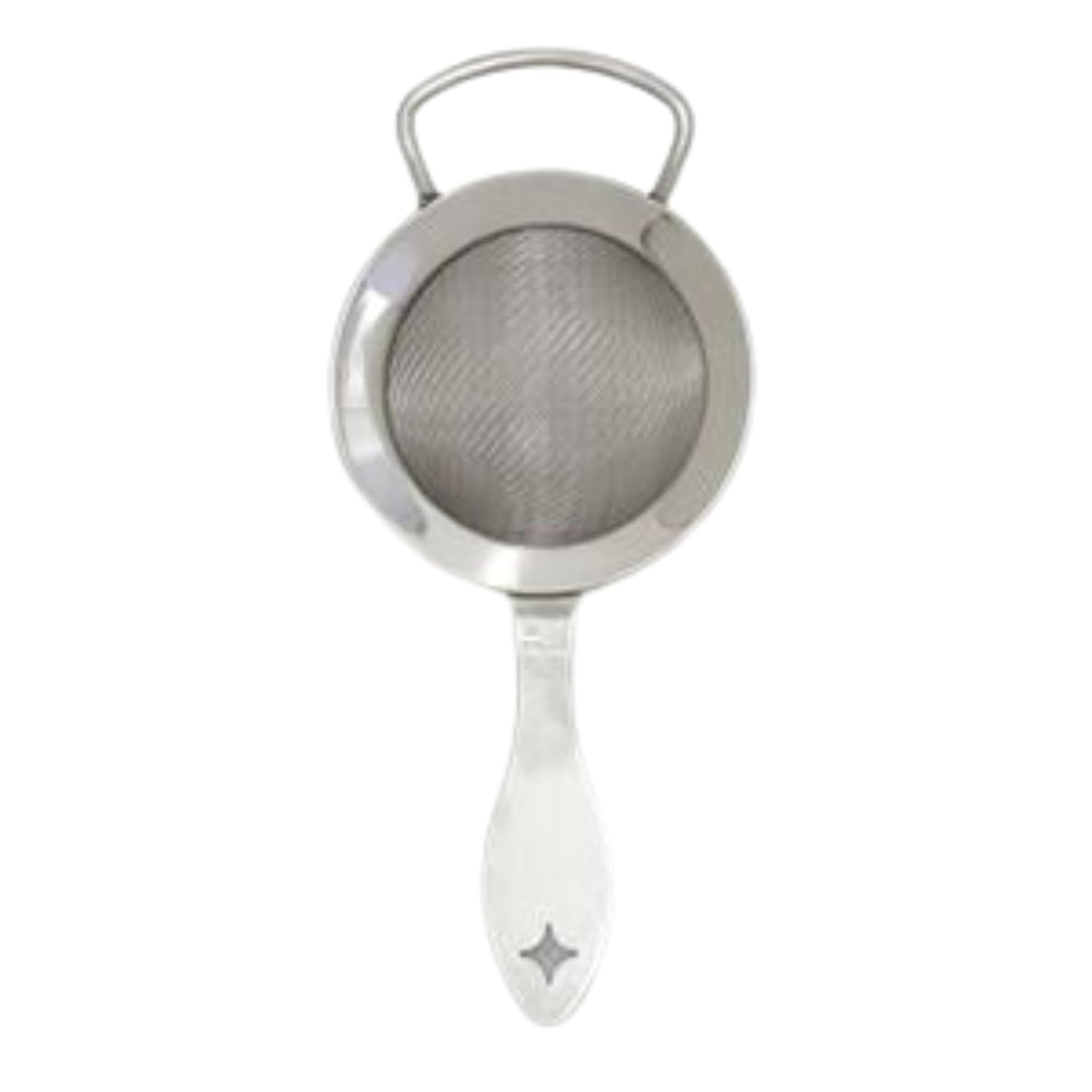Spill-Stop 8016-1 Bonzer Mesh Strainer, 2-3/8" Dia. x 1-1/4"H Bowl Size, 7-3/16"L x 3-3/16"W Overall, fine, Stainless Steel, Polished Finish