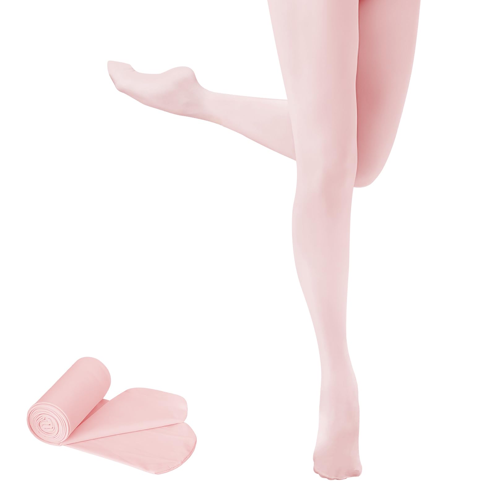 Buauty1 Pair Girl's Ballet Dance Tight,Ultra Soft Footed Ballet Legging Stocking For practice (Toddler/Little Kid/Big Kid)