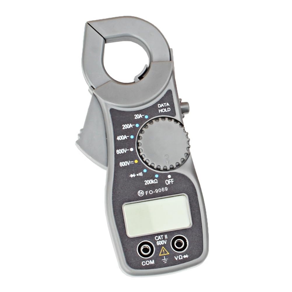 Digital Clamp Meter Multimeter Counts Volt Amp Tester LCD Display Voltage Current Voltmeter Ammeter Ohmmeter